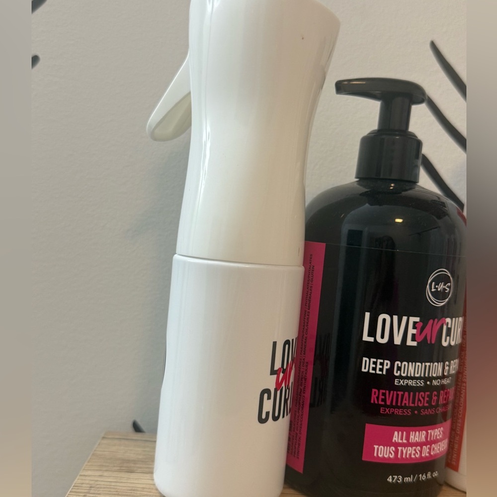 LUS Luv Ur Curls shampoo conditioner repair lot bundle of 7 - Picture 8 of 9